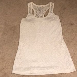 White tank top